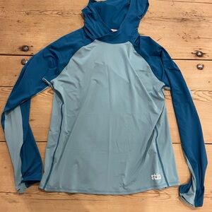 Stio Women's Two-Tone light weight sweatshirt in size large